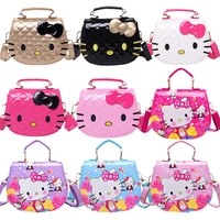 cute hello kitty childrens fashion diagonal bag cartoon childrens toys shoulder bag girl baby handbag kid kawaii backpack gift