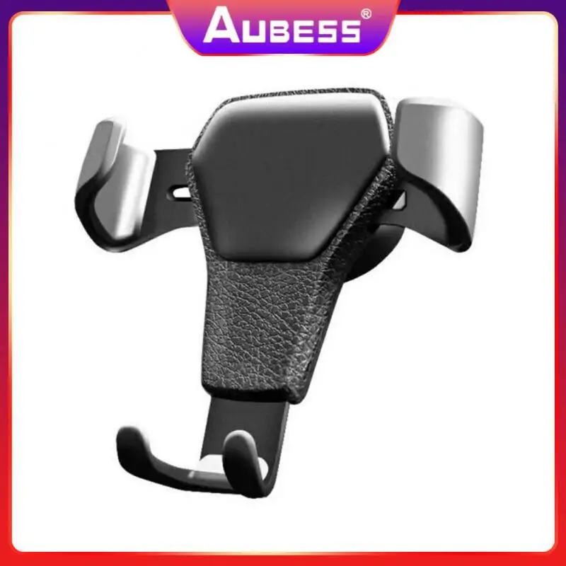 

Curved Base Design Convenient Car Phone Holder Creative Car Air Vent Clip Portable Mobile Cell Support Car Interior Accessories