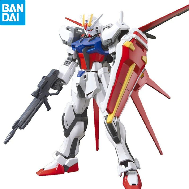 

Bandai Anime Peripheral Gundam HGCE 171 GAT-X105 Aile Strike Air Combat Strike Assembled Model Figure Toy Gift