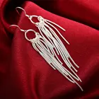 Длинные Подвесные серьги-подвески gaabu с крючками, подвесные Подвески-капельки, минимализм, свадебные кисточки, 925, штамп, женское ювелирное изделие, 2021