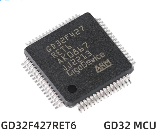 

GD32F427RET6 Package LQFP-64 ARM Cortex-M4 200MHz Flash: 512KB RAM: 256KB MCU (MCU/MPU/SOC)