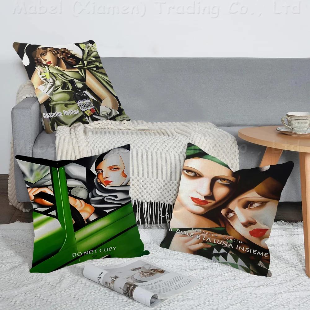 Tamara De Lempicka художественная наволочка Toon подарок спальня домашний диван стул декор