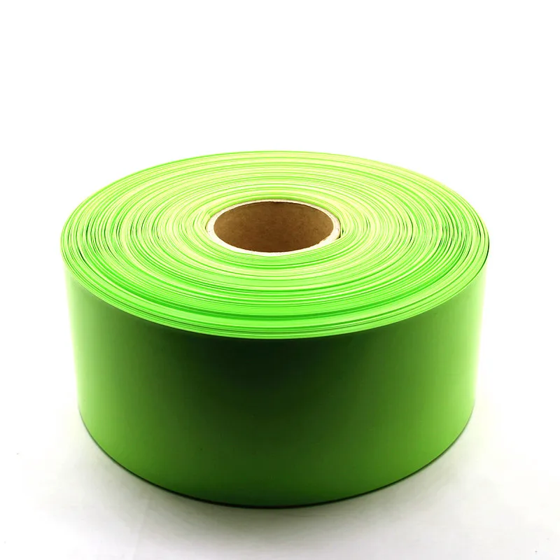 

Insulated PVC Heat Shrinkable Tube 18650 battery Shrink Film Battery Insulation Sleeve 1KG Fruit Green Heat Shrinkable Tube