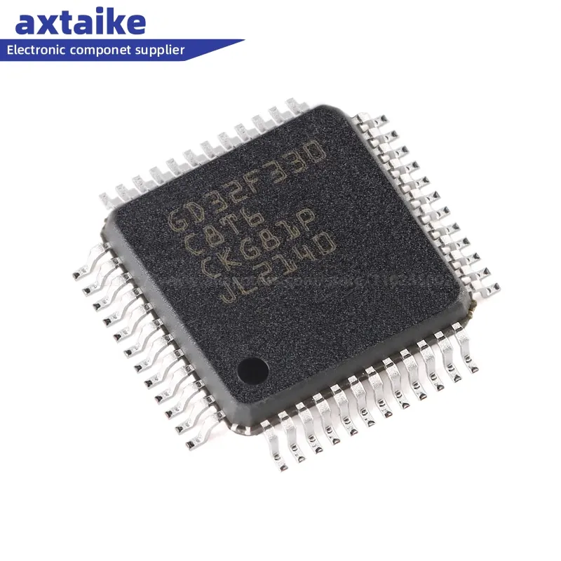 

2PCS New Original GD32F330 GD32F330C8T6 LQFP-48 32 Bit Microcontroller Chip MCU IC Controller Brand New Authentic