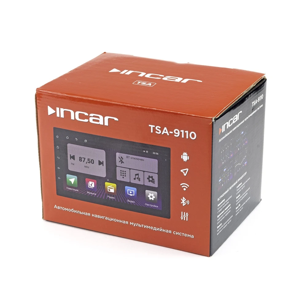 Универсальная автомагнитола 7&quot Incar TSA-9110 Android 10 DSP |