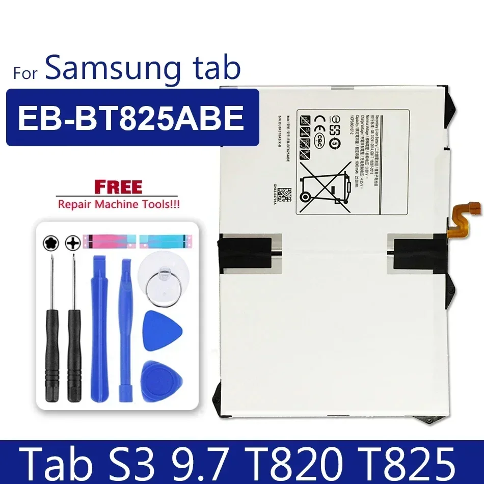 Аккумулятор для Samsung GALAXY Tab S 8 4 10 5/ S2 0 9 7/S3 7 SM T700 T705 T800 T710 T715 T810 T815 T820 T825 EB-BT705FBE