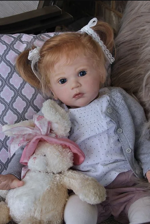 

【with Girl Belly】FBBD 24inch Lifelike Reborn Doll Kit Mattia Soft Touch Fresh Color Unfinished Doll Parts with Body and Eyes