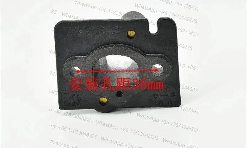 Фото Изолятор карбюратора OM36 для EFCO OLEO MAC SPARTA 36 37 38 43 44 EF3600 3700 4300, резиновый прокладочный адаптер, фланец, впускной коллектор №3