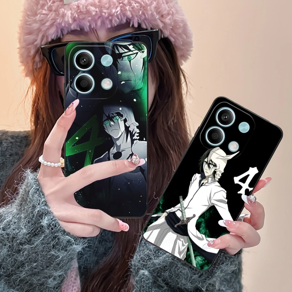 Отбеливатель Ulquiorra крутой Чехол для мобильного телефона Xiaomi Redmi 13 13C 12 12C 10 10C A1 A2 A3