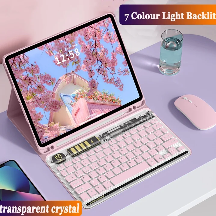 

Backlit Case for Ipad 10th Gen 10.9 9.7 2017 6th 5th 10.2 9th 8th 7th Air 5 4 Air 3 2 1 Pro 11 2021 2020 2018 Magnetic Keyboard