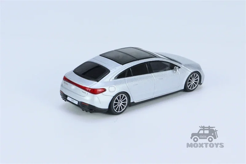 MINI GT 1:64 MB EQS 580 4MATIC Высокотехнологичная литая под давлением модель автомобиля