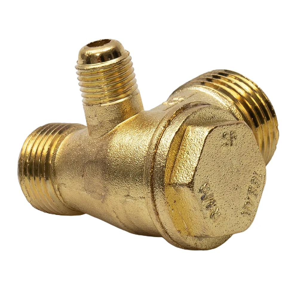 Check Valve Zinc Alloy Accessories Connector For Air Compressor 20*16*10 Replacement