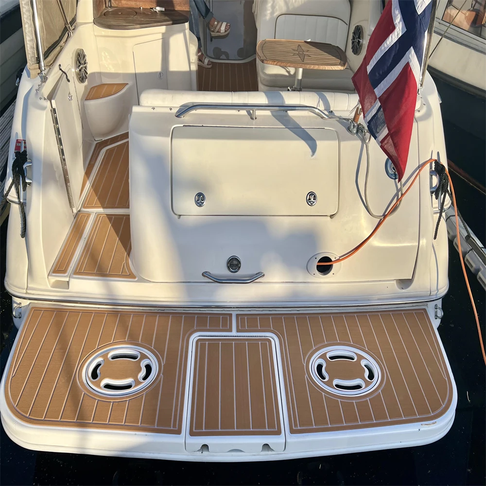 1997-2001 Sea Ray Sundancer 290 Платформа для плавания Кокпита Pad Лодка EVA Пол из тикового