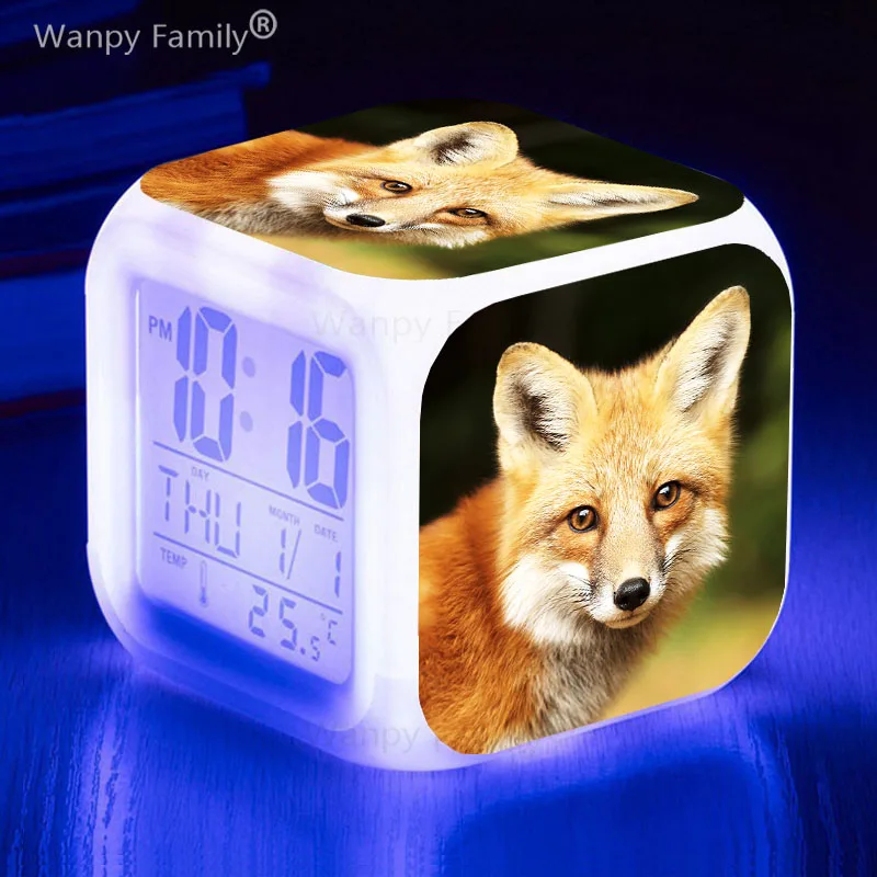 Будильник Red Fox светодиодсветодиодный цифровые светящиеся часы для детской