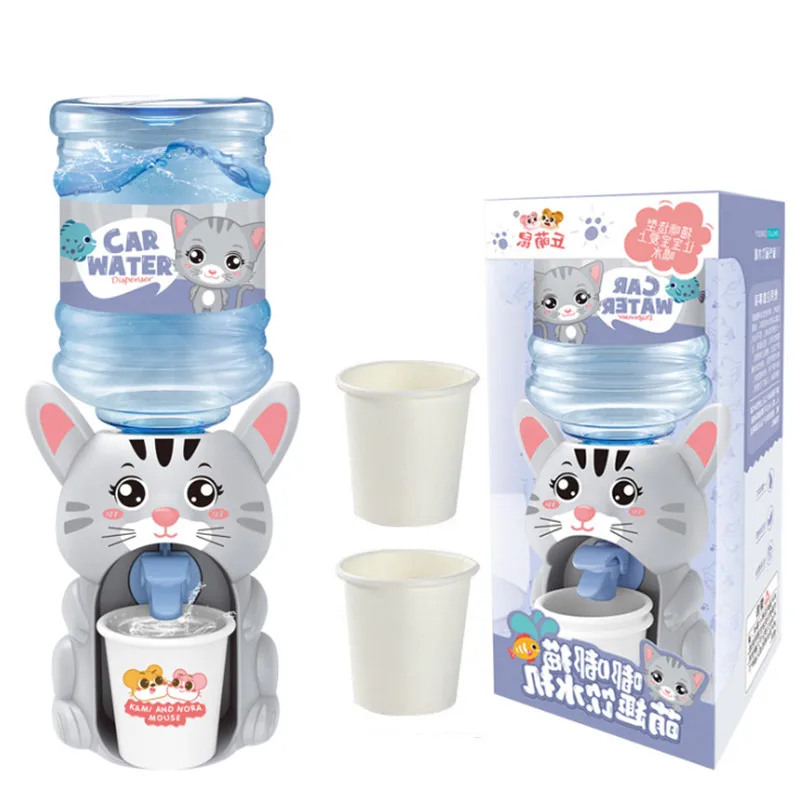 

Детский мини-дозатор воды, питьевой фонтан, милая мультяшная техника, ролевая игра, кухонные игрушки, подарок для детей