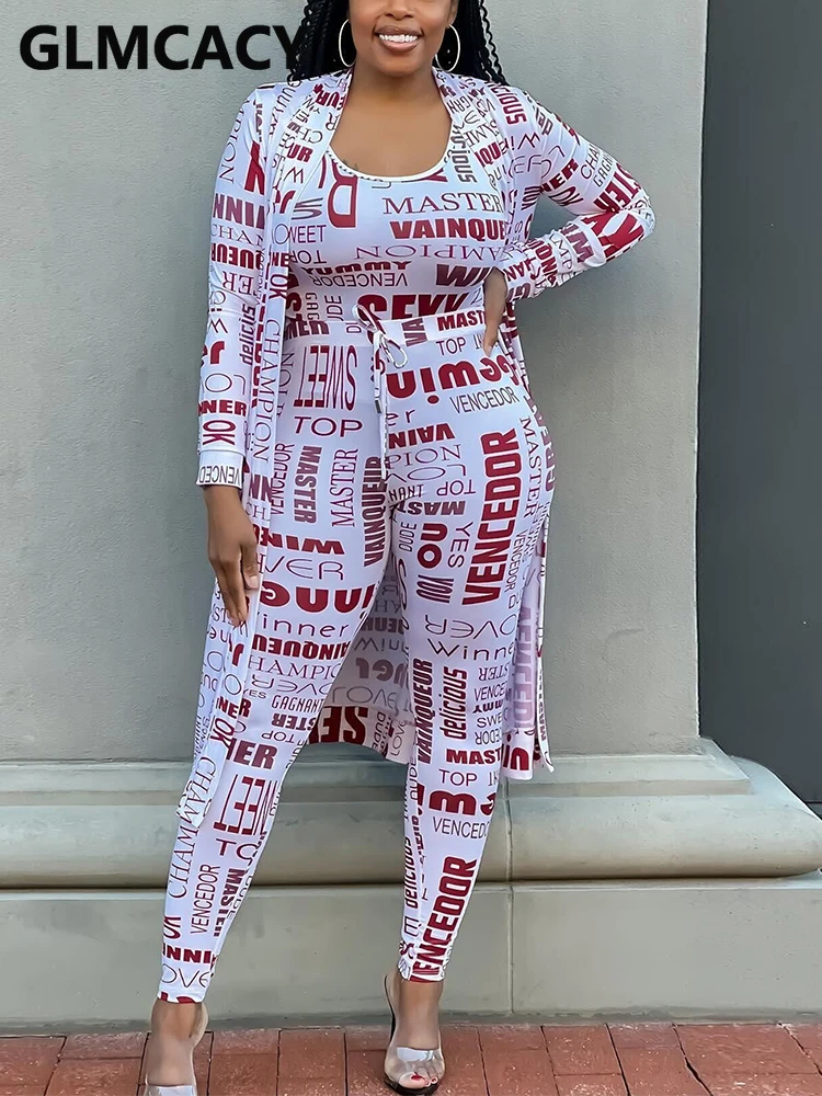 

Женский комплект из трех предметов, кардиган с цветочным принтом и брюки с длинным рукавом