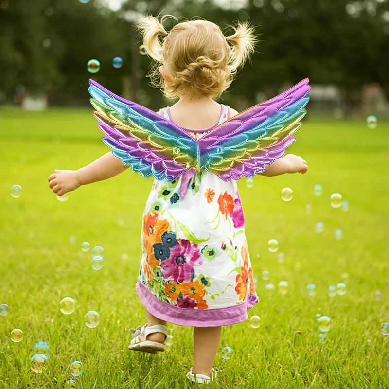 

Angel Wings Cosplay Props Fairy Princess Girls Dance Performance Costume Accessories Baby Shower Kids Birthday Party Decoration