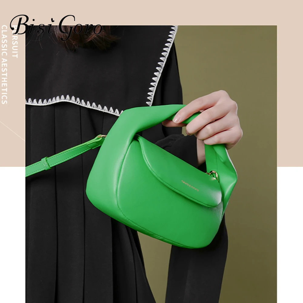 2023 New Trendy Ladies Handbag High-end Simple Saddle Bag Fashion Genuine Leather Shoulder Messenger Twist Protable Phone Bags