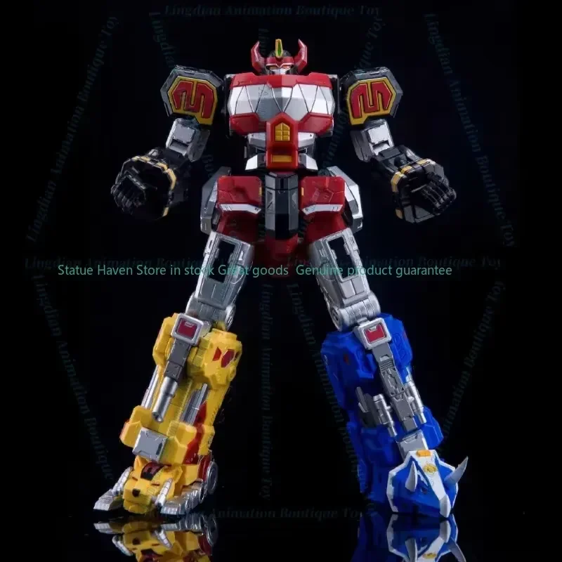 Фото Игрушка-модель Lucky Cat MC-03 MC-03B Dino Megazord BEAST LORD Dinosaur Squad, готовая трансформируемая модель малого масштаба №4