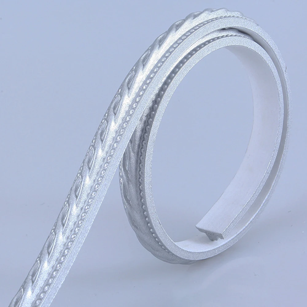 Гибкая гибкая лента из ПВХ для панелей зеркальная рамка отделка домашний декор