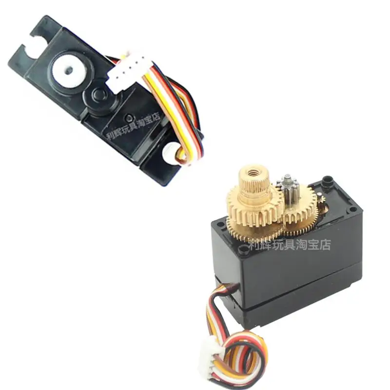 

Wltoys 144001 1/14 RC Car Spare Parts 144001-1307 Original plastic gear servo / upgrade metal gear servo