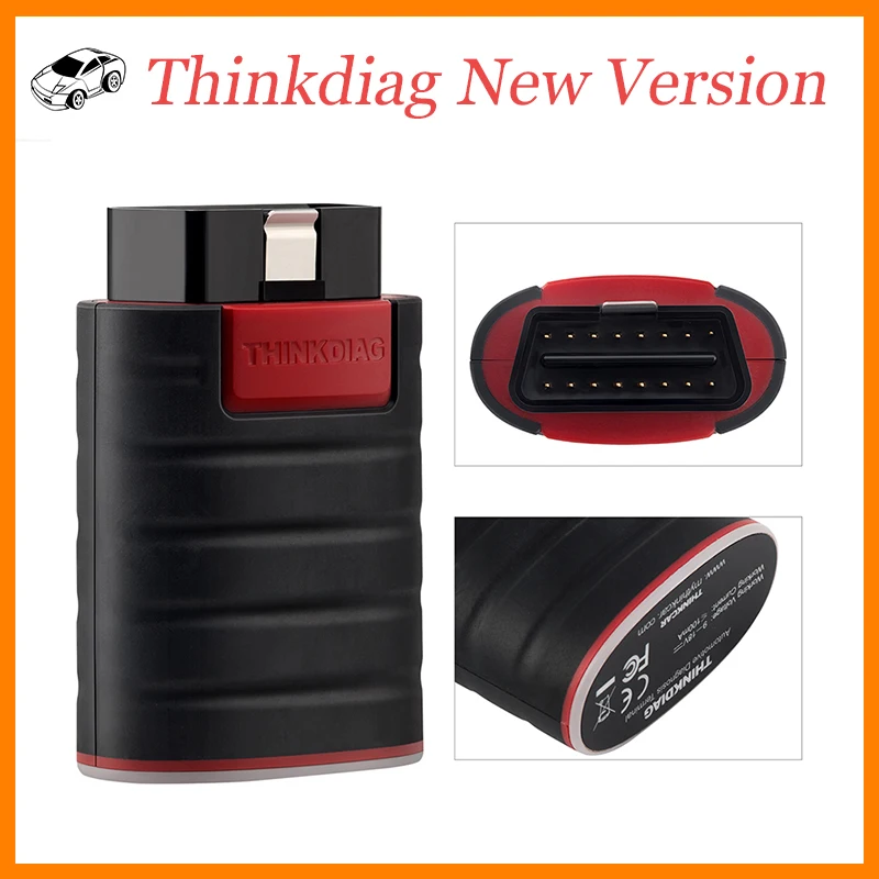 

THINKCAR thinkdiag 2 янера, бесплатное обновление, Easydiag4 OBD2 сканер, полная система