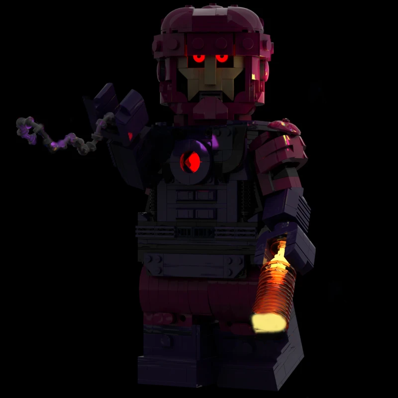 1076 шт. MOC Sentinel из XMen-модификация минифигурки на ощупь коллекция сделай сам серия