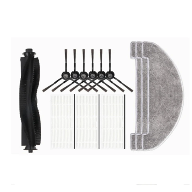 

Rag Rolling Brush Side Brush Filter Equipped for Yunmi 1C Sweeping and Mopping Robot Accessories VXVC 11/2 Parts
