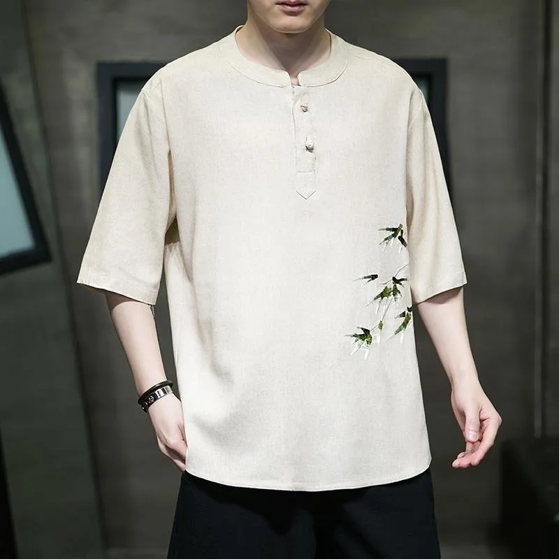 Рисунок 6 - Повседневная льняная Свободная рубашка 3 цветов