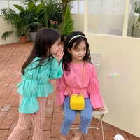 girls babys coat blouse jacket outwear 2022 beautiful spring summer overcoat top party school gift formal childrens clothing