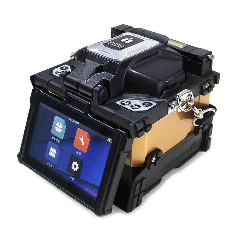 Fiber Fusion Splicer IFS-55/15M/15A Automatic Fiber Fusion Machine Imported Leather Cable Fusion Splicer