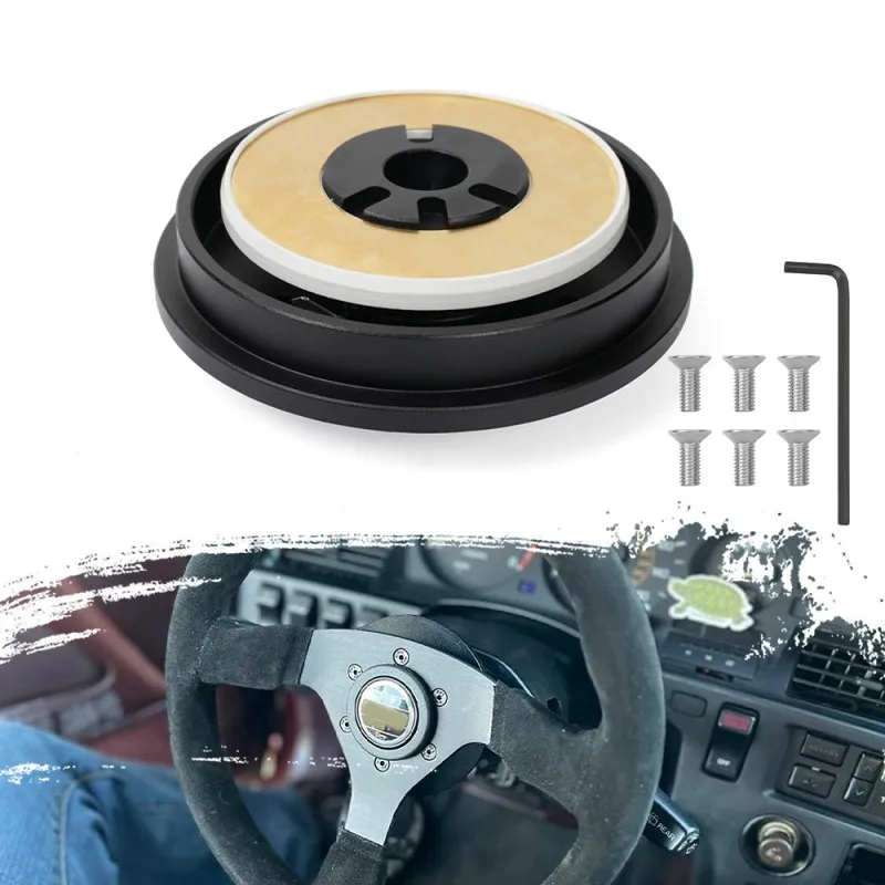 

Короткий адаптер ступицы рулевого колеса, подходящий для Honda 1992 1993 1994 1995 EG/Del Sol 93-97 90-93/preвстроенный 92-96 алюминий