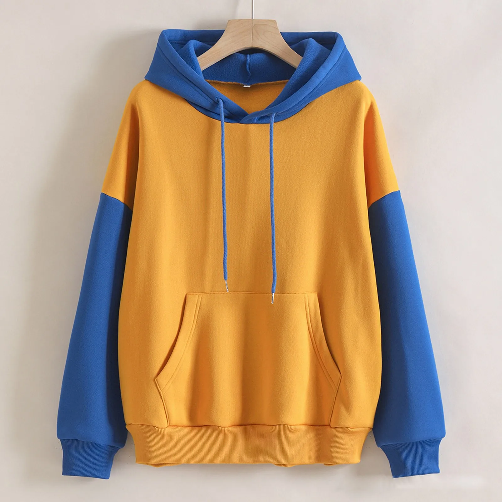 

Женская флисовая толстовка с капюшоном, с длинным рукавом