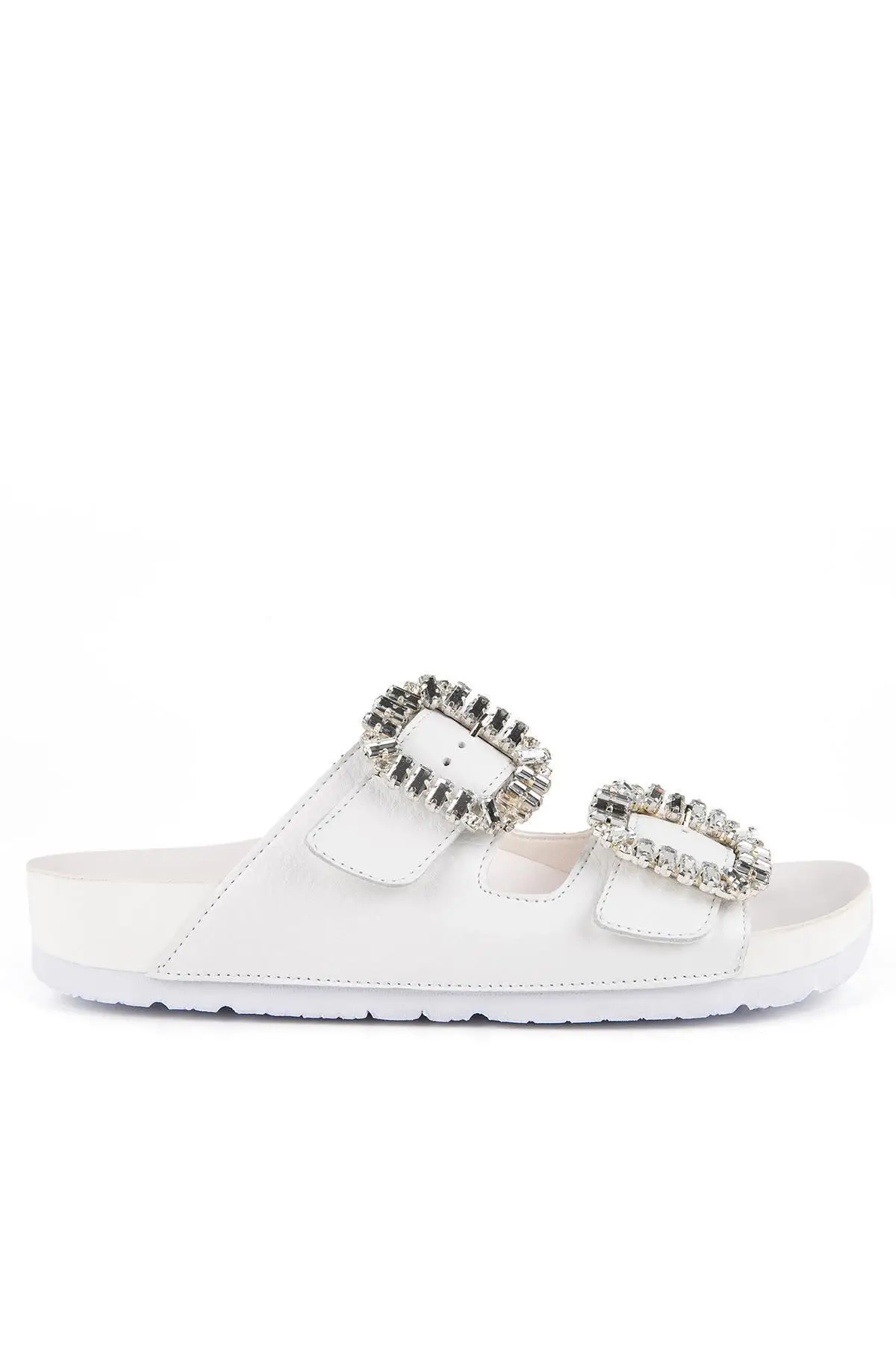 

Yanka Anatomical Outsole Genuine Leather Female Slippers