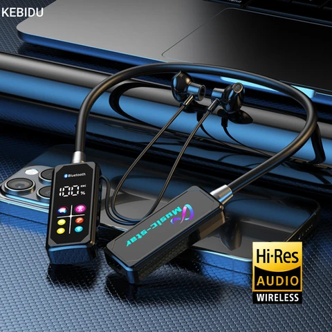 Беспроводные геймерские наушники с шейным ремешком Bluetooth 5.4