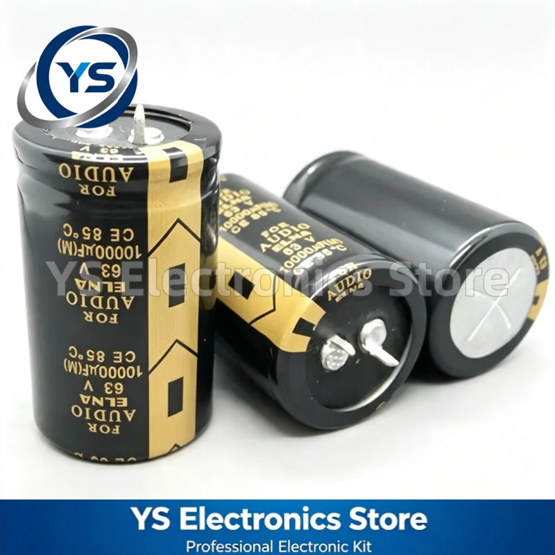 Фото Конденсатор ELNA для аудио 63V10000UF 30x50мм 10000UF63V 63V 10000UF LAO Hifi фильтр усилителя оригинальный LAO-63V103MS47PX # Б 20% №2