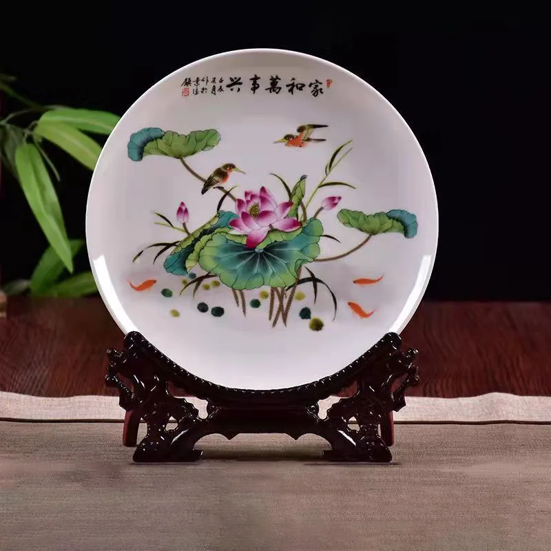 

Керамическая тарелка Цзиндэчжэнь