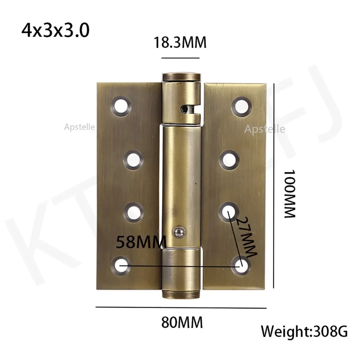 

Невидимая дверная петля с доводчиком Woode