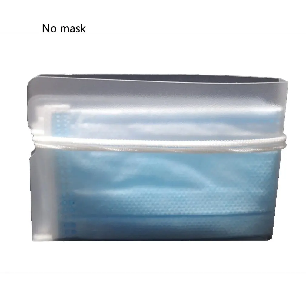 

Mask Storage Clip Easy And Secure Storage Portable Design Universal Mask Storage Clip Mask Piece Transparent 10 Pcs