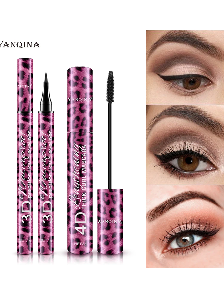 

Черная подводка для глаз карандаш жидкая подводка для глаз Ручка быстросохнущая водостойкая устойчивая к поту не размазывающаяся Косметик...