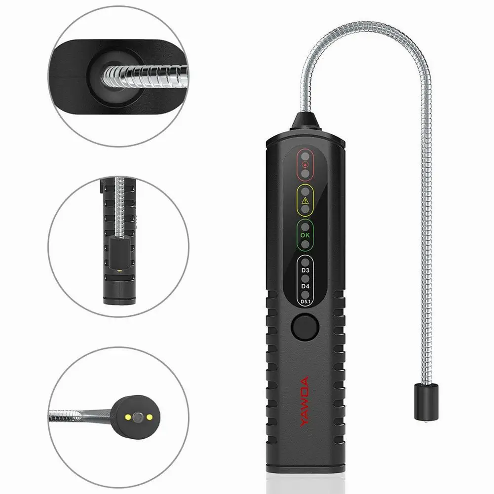 

Brake Fluid Tester LED Digital Auto Inspection Check Car Brake Oil Diagnostic Detector LED Indicator Check Display Dot 3/4/5/5.1