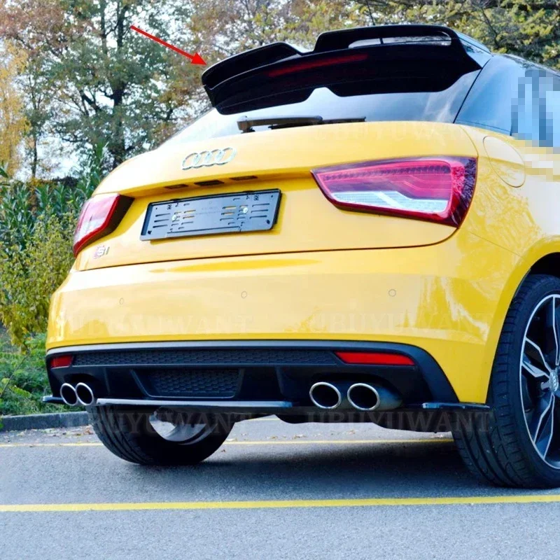 UBUYUWANT задний спойлер на крышу для Audi A1 R18 2010-2014 высококачественный крыло багажника