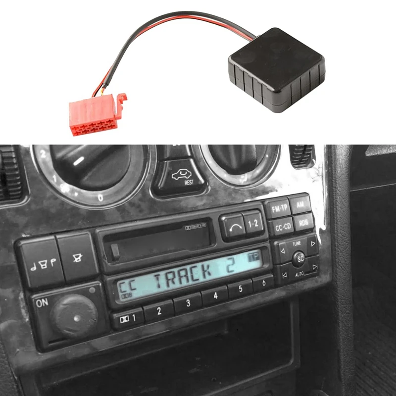 Автомобильный Bluetooth модуль AUX кабель адаптер беспроводной HIFI стерео аудио для