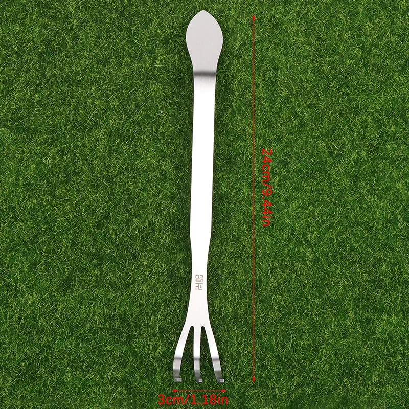 Садовый инструмент из нержавеющей стали садовые грабли многофункциональный