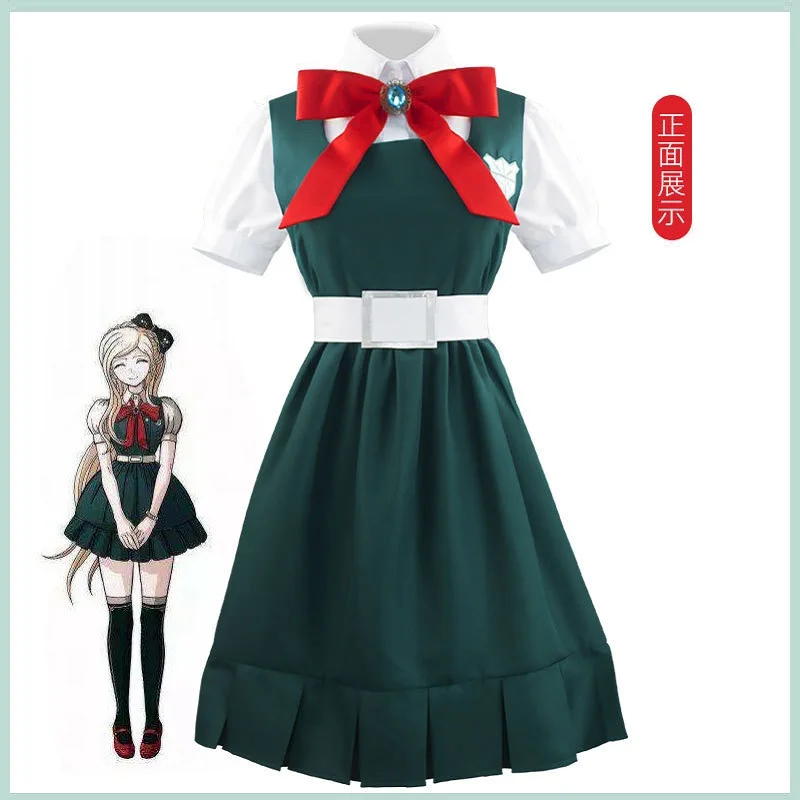 

Аниме Danganronpa 2 Nanami Chiaki; Коидзуми Mahiru Mikan Tsumiki Косплэй костюм Mioda Униформа Ибуки полный Комплект одежды