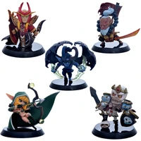 5pcslot dota 2 game popular soul guard silence blademaster king leoric figure pvc action figures collection toys