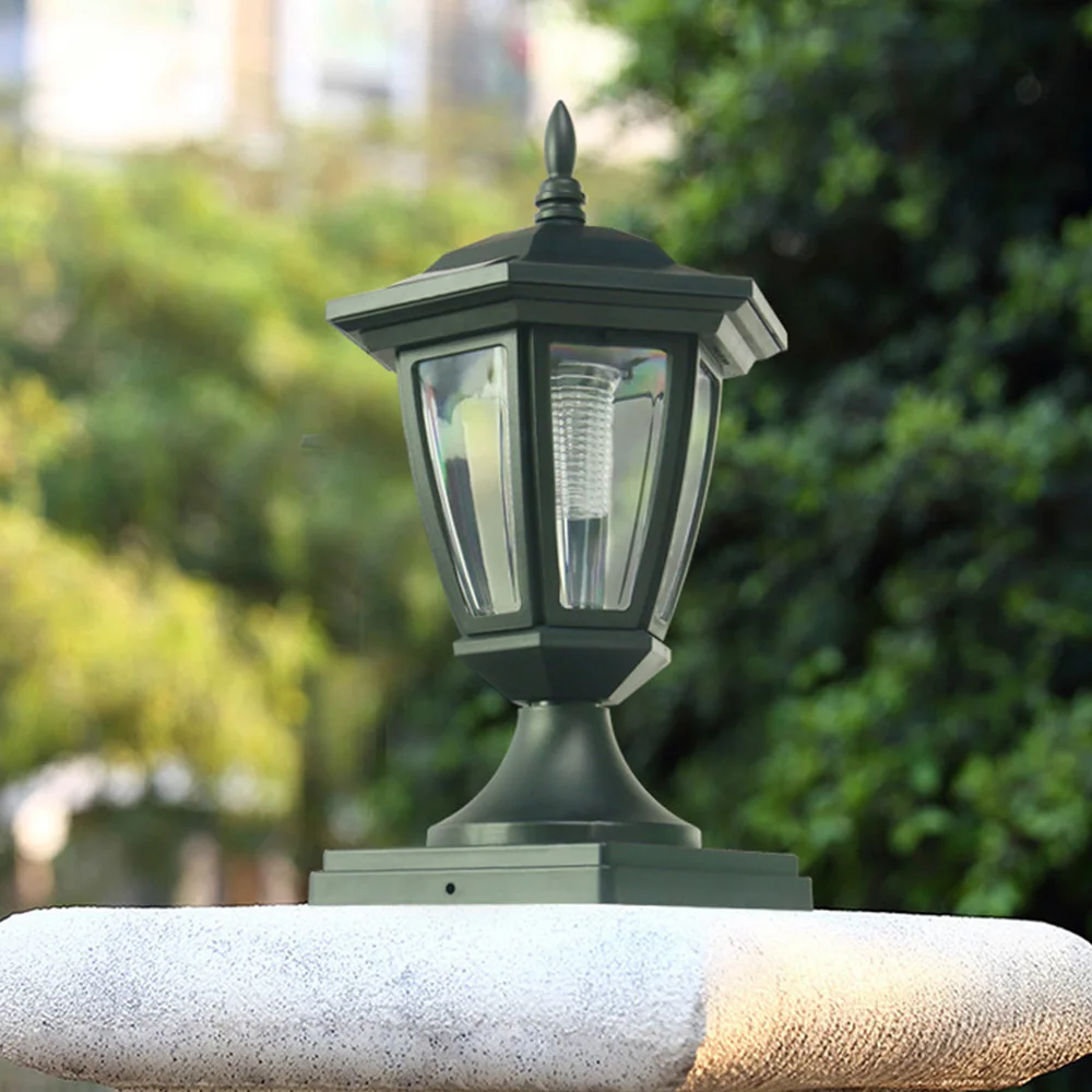 

Новая искусственная лампа на солнечной батарее, фонарь для наружного забора, садовые уличные водонепроницаемые фонари, новая Ландшафтная лампа, лампа для домашнего сада