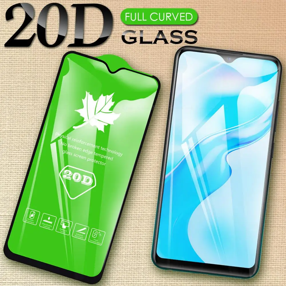 20D Закаленное стекло протектор экрана для VIVO Y83 Y85 Y90 Y91 Y91C Y93 Y95 Y97 Pro Полное покрытие Защитная стеклянная пленка