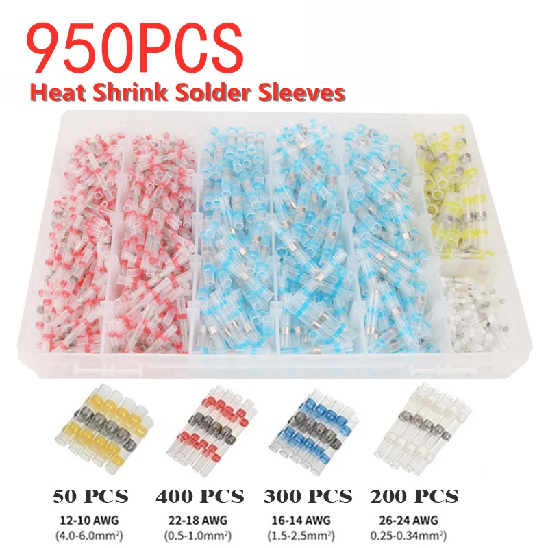 

Waterproof Wire Connector Heat Shrinkable Tube Electric Cable Connectors Automotive Terminal Splice Seal Insulation Wholesale