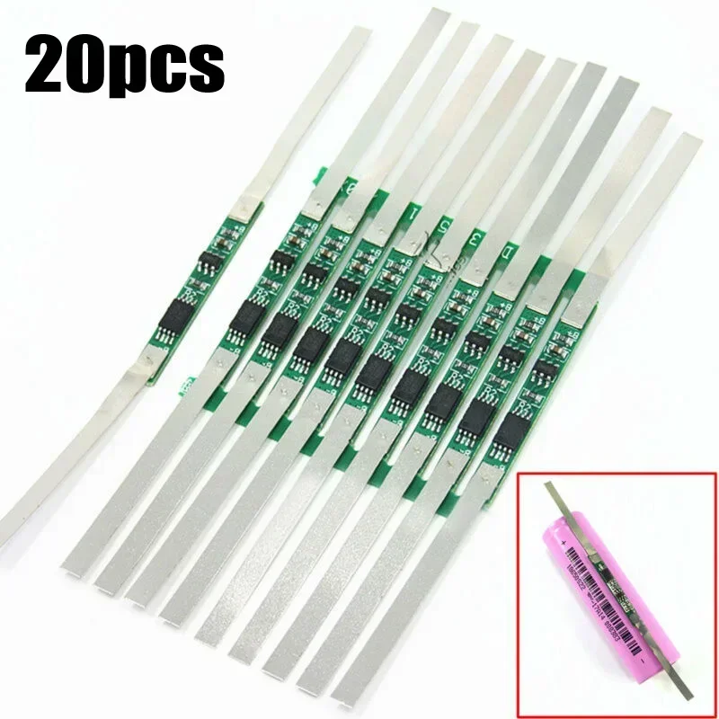 

10/20/50/100 шт. 3A защитная плата для 1S 3,7 В литий-ионная батарея от защиты от разряда автомобильные аксессуары